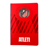 Cuaderno Oficial 3D Atlético de Madrid  A5 Rojo