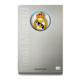 Cuaderno Oficial 3D Real Madrid A6 Gris