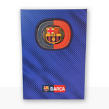 Cuaderno Oficial 3D FC Barcelona A5 AzulGrana Escudo