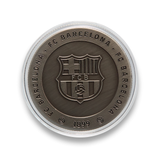 Moneda Oficial FC Barcelona Coleccionable La Masia Oro