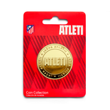 Moneda Oficial Atlético de Madrid Coleccionable Atleti Oro