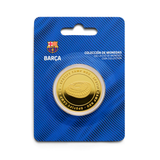 Moneda Oficial FC Barcelona Coleccionable Estadio Oro