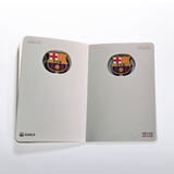 Cuaderno Oficial 3D FC Barcelona A5 Escudo