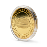Moneda Oficial Atlético de Madrid Coleccionable Estadio Oro