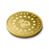 Moneda Oficial Real Madrid Coleccionable Europa Kings Oro