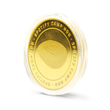 Moneda Oficial FC Barcelona Coleccionable Estadio Oro