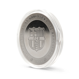 Moneda Oficial FC Barcelona Coleccionable Estadio Plata