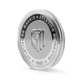 Moneda Oficial Atlético de Madrid Coleccionable Coraje Corazón Níquel Ant.