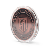 Moneda Oficial Atlético de Madrid Coleccionable  Escudo Ant. Bronce