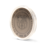 Moneda Oficial FC Barcelona Coleccionable La Masia Oro