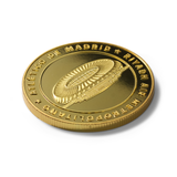 Moneda Oficial Atlético de Madrid Coleccionable Estadio Oro